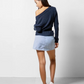 Boat Neck Girls Top
